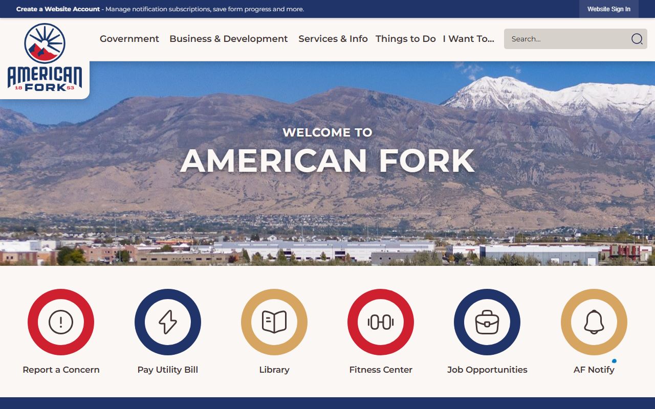 American Fork City Municipal Court information from the city official website