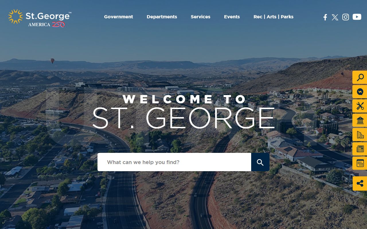 St. George City municipal resources for dissolution of marriage records